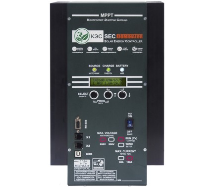 Солнечный контроллер МикроАрт КЭС DOMINATOR MPPT 200/100