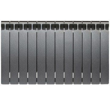 Радиатор Rifar (Рифар) Monolit 500 (12 секций), цвет черный