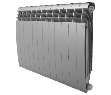 Радиатор алюминиевый Royal Thermo Biliner Alum 500 Silver Satin (12 секций)