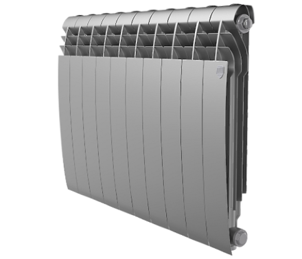 Радиатор алюминиевый Royal Thermo Biliner Alum 500 Silver Satin (10 секций)