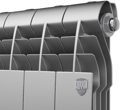 Радиатор алюминиевый Royal Thermo Biliner Alum 500 Silver Satin (10 секций)