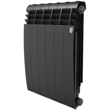 Радиатор алюминиевый Royal Thermo Biliner Alum 500 Noir Sable (6 секций)