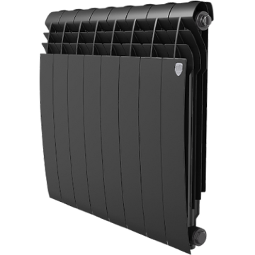 Радиатор алюминиевый Royal Thermo Biliner Alum 500 Noir Sable (8 секций)
