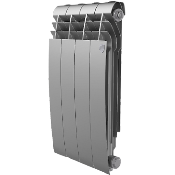 Радиатор алюминиевый Royal Thermo Biliner Alum 500 Silver Satin (4 секции)