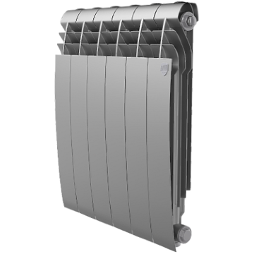 Радиатор алюминиевый Royal Thermo Biliner Alum 500 Silver Satin (6 секций)