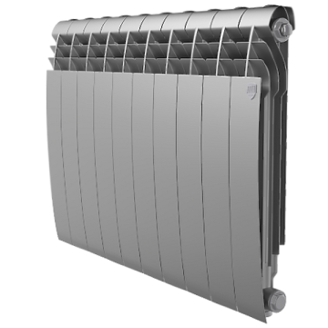 Радиатор алюминиевый Royal Thermo Biliner Alum 500 Silver Satin (10 секций)