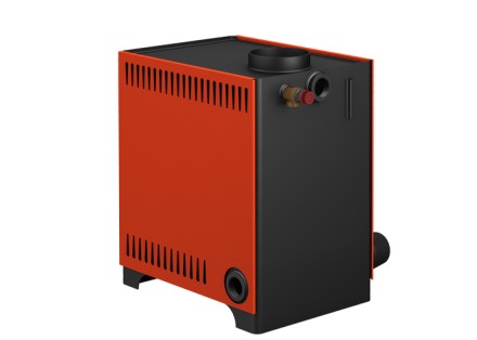 Твердотопливный котел СТЭН mini 7 терракот